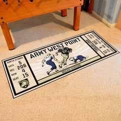 Army West Point Black Knights Ticket Runner Rug - 30in. x 72in. - Army West Point