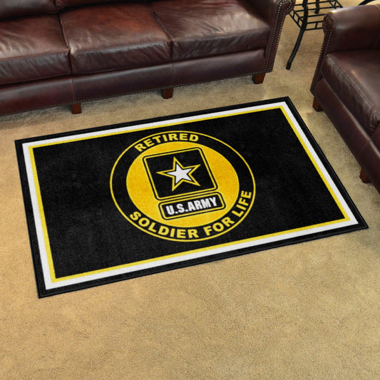 U.S. Army 4ft. x 6ft. Plush Area Rug