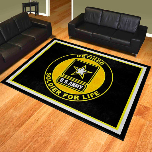 U.S. Army 8ft. x 10 ft. Plush Area Rug