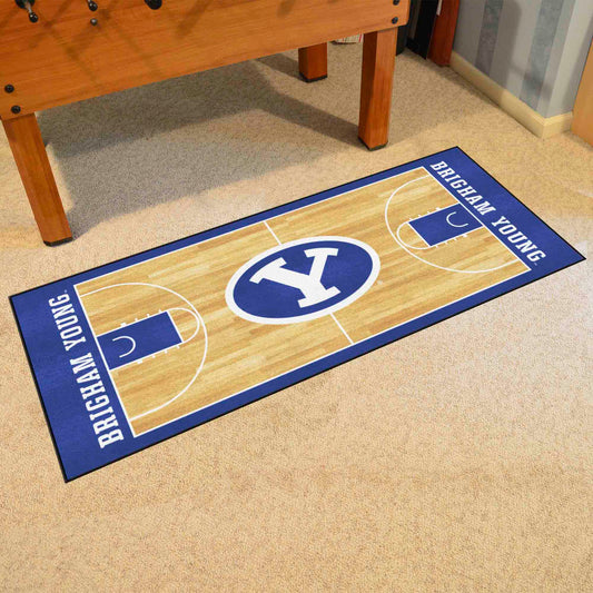 BYU Cougars Court Runner Rug - 30in. x 72in. - BYU