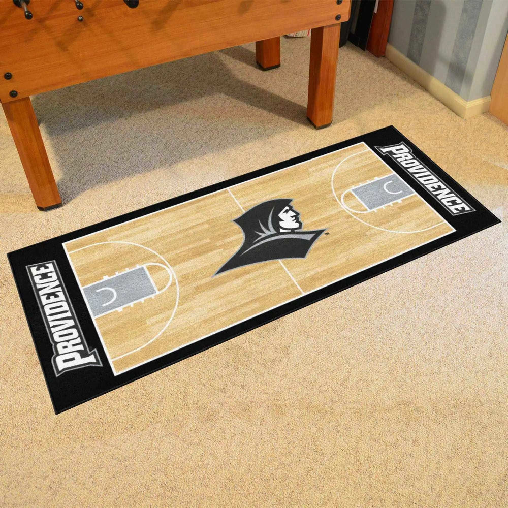 Providence College Friars Court Runner Rug - 30in. x 72in. - Providence College - Flyclothing LLC