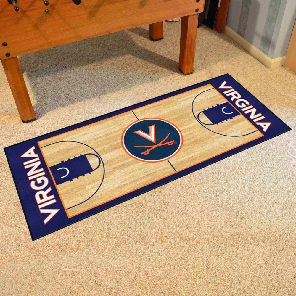 Virginia Cavaliers Court Runner Rug - 30in. x 72in. - Virginia - Flyclothing LLC