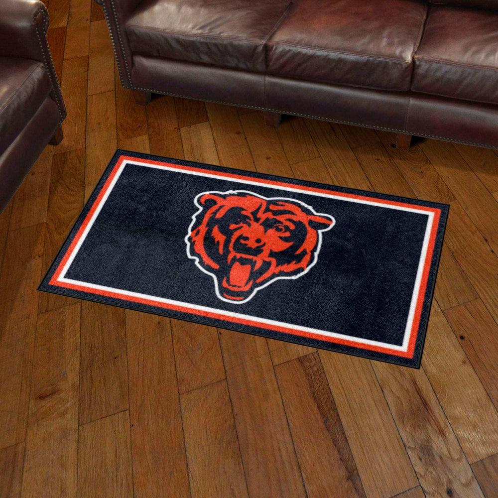 Chicago Bears 3ft. x 5ft. Plush Area Rug - Chicago Bears - Flyclothing LLC
