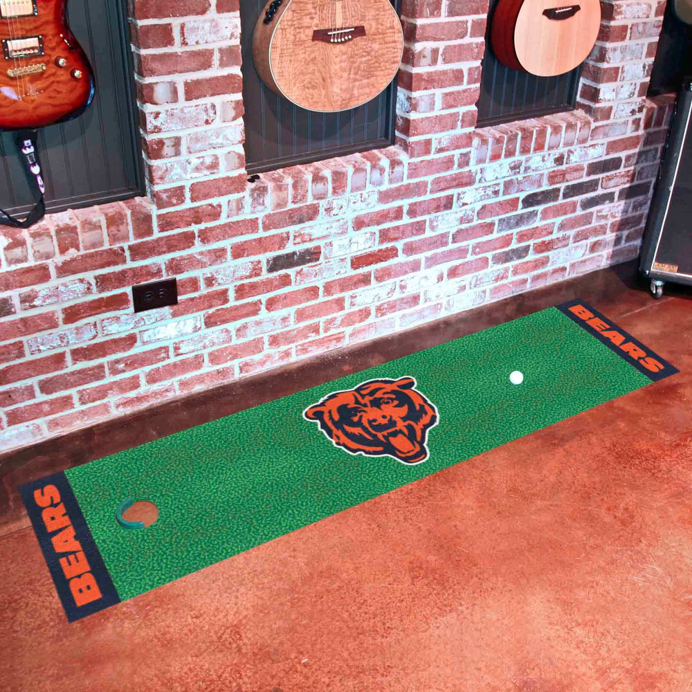 Chicago Bears Putting Green Mat - 1.5ft. x 6ft. - Chicago Bears - Flyclothing LLC