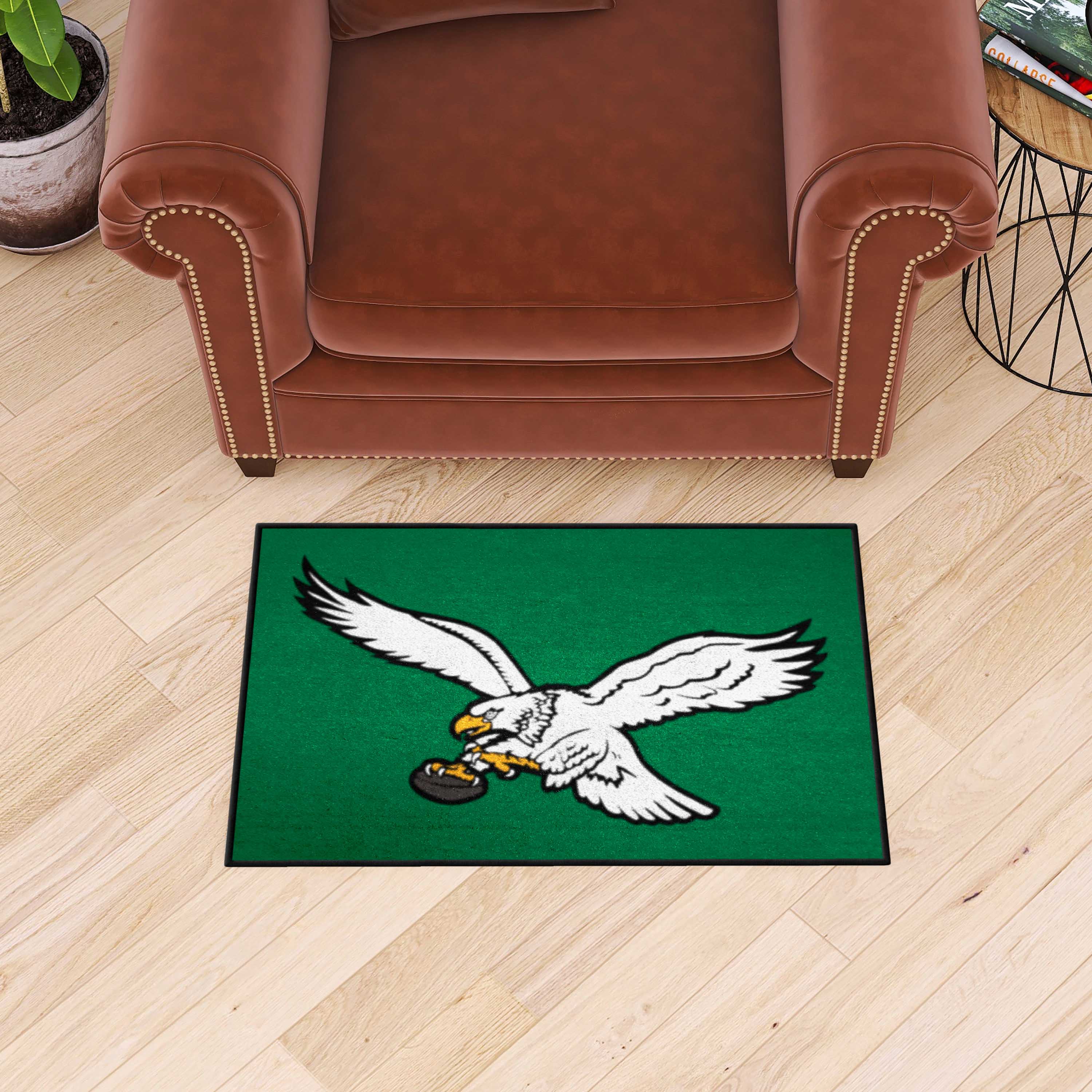 Philadelphia Eagles Starter Mat Accent Rug - 19in. x 30in. - Retro Collection - Philadelphia Eagles