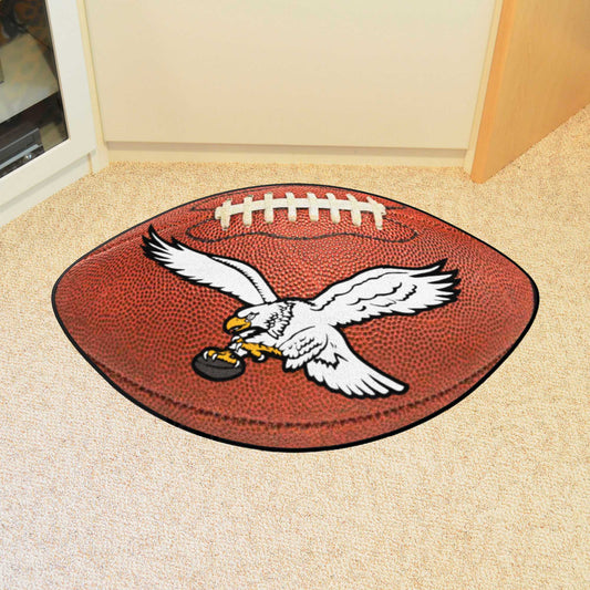 Philadelphia Eagles  Football Rug - 20.5in. x 32.5in. - Retro Collection