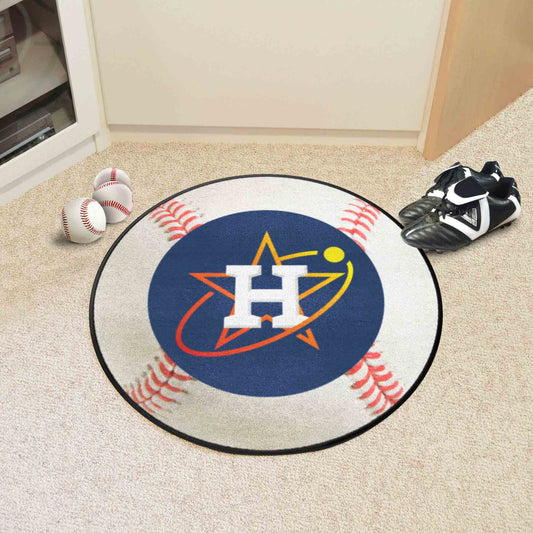Houston Astros Baseball Rug - 27in. Diameter - Houston Astros