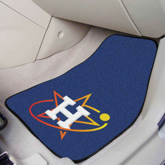 Houston Astros Front Carpet Car Mat Set - 2 Pieces - Houston Astros