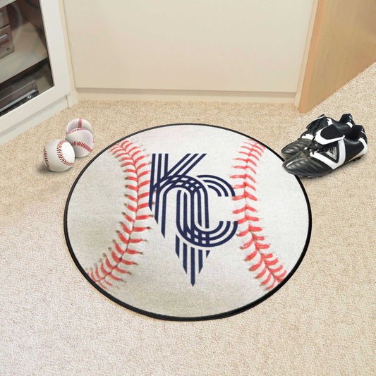 Kansas City Royals Baseball Rug - 27in. Diameter