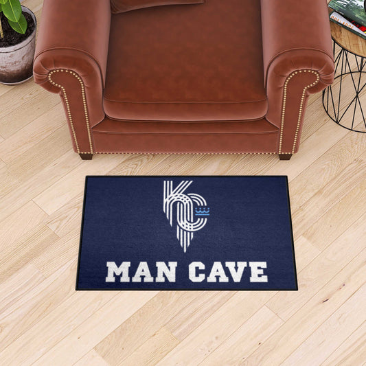 Kansas City Royals Man Cave Starter Mat Accent Rug - 19in. x 30in. - Kansas City Royals