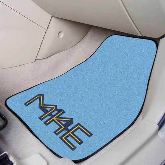 Milwaukee Brewers Front Carpet Car Mat Set - 2 Pieces