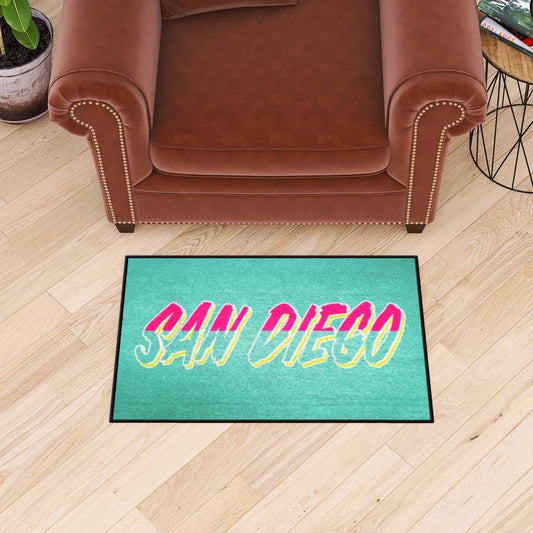 San Diego Padres Starter Mat Accent Rug - 19in. x 30in.