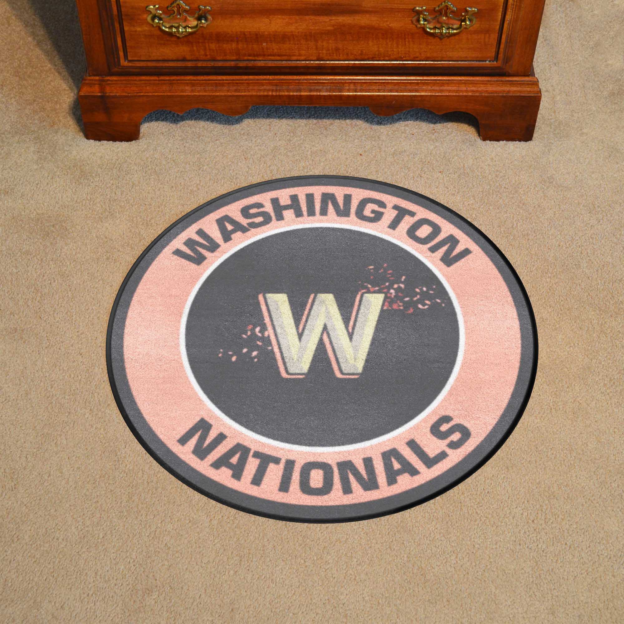 Washington Nationals Roundel Rug - 27in. Diameter