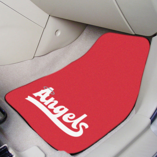 Los Angeles Angels Front Carpet Car Mat Set - 2 Pieces - Los Angeles Angels