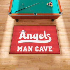 Los Angeles Angels Man Cave Ulti-Mat Rug - 5ft. x 8ft. - Los Angeles Angels