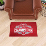 Official Ohio State 2024 National Champions Logo 19"x30" Starter Mat - Ohio State Buckeyes - Flyclothing LLC