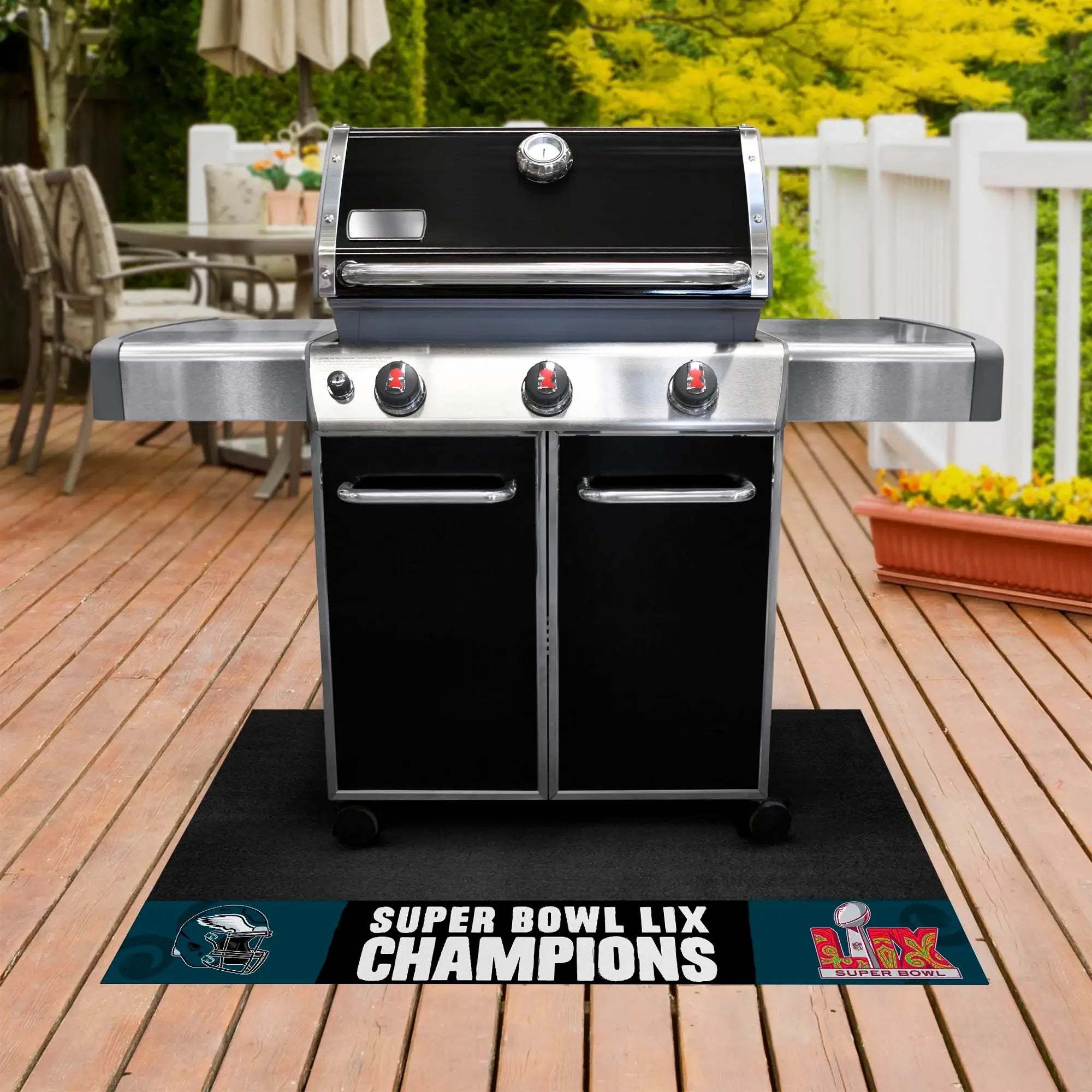 Philadelphia Eagles Super Bowl LIX Champions Grill Mat - Philadelphia Eagles - Flyclothing LLC
