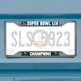 Philadelphia Eagles Super Bowl LIX Champions License Plate Frame - Philadelphia Eagles - Flyclothing LLC