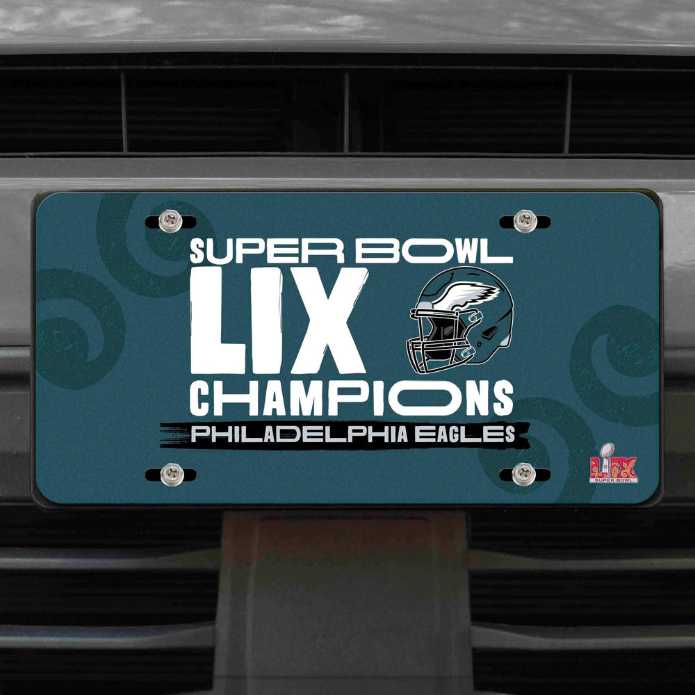Philadelphia Eagles Super Bowl LIX Champions Metal Plate Flat - Philadelphia Eagles - Flyclothing LLC