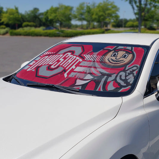 Ohio State Buckeyes Windshield Sun Shade - Ohio State