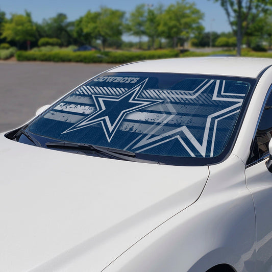 Dallas Cowboys Windshield Sun Shade - Dallas Cowboys