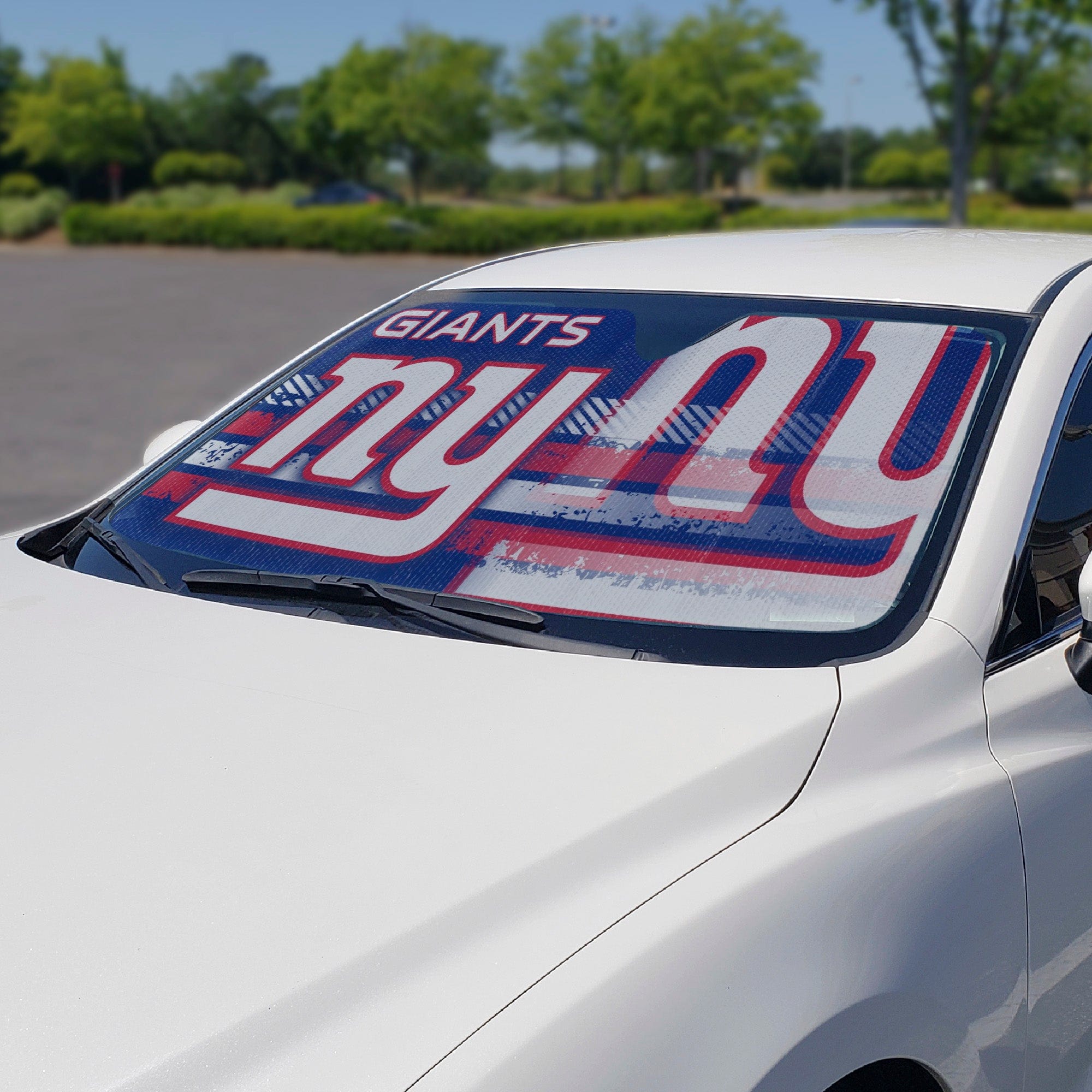 New York Giants Windshield Sun Shade - New York Giants