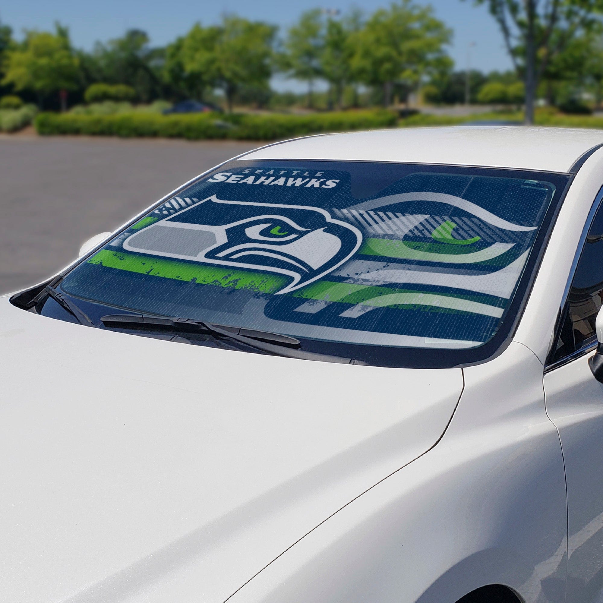 Seattle Seahawks Windshield Sun Shade - Seattle Seahawks