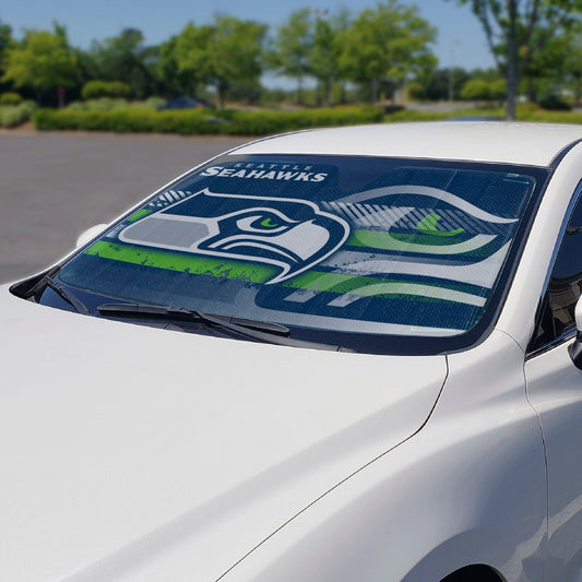 Seattle Seahawks Windshield Sun Shade - Seattle Seahawks