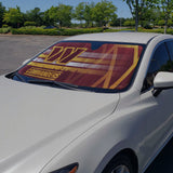 Washington Commanders Windshield Sun Shade - Washington Commanders