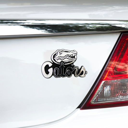 Florida Gators Molded Chrome Plastic Emblem - Florida