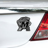 Maryland Terrapins Molded Chrome Plastic Emblem - Maryland