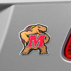 Maryland Terrapins Heavy Duty Aluminum Embossed Color Emblem - Maryland