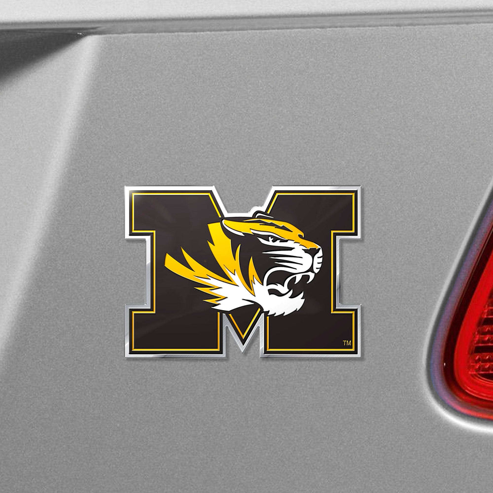 Missouri Tigers Heavy Duty Aluminum Embossed Color Emblem - Missouri - Flyclothing LLC