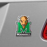 Marshall Thundering Herd Heavy Duty Aluminum Embossed Color Emblem - Marshall