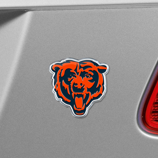Chicago Bears Heavy Duty Aluminum Embossed Color Emblem - Alternate - Chicago Bears