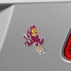 Arizona State Sun Devils Heavy Duty Aluminum Embossed Color Emblem - Alternate - Arizona State