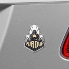 Purdue Boilermakers Heavy Duty Aluminum Embossed Color Emblem - Alternate - Purdue