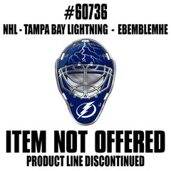 Tampa Bay Lightning Heavy Duty Aluminium Helmet Emblem