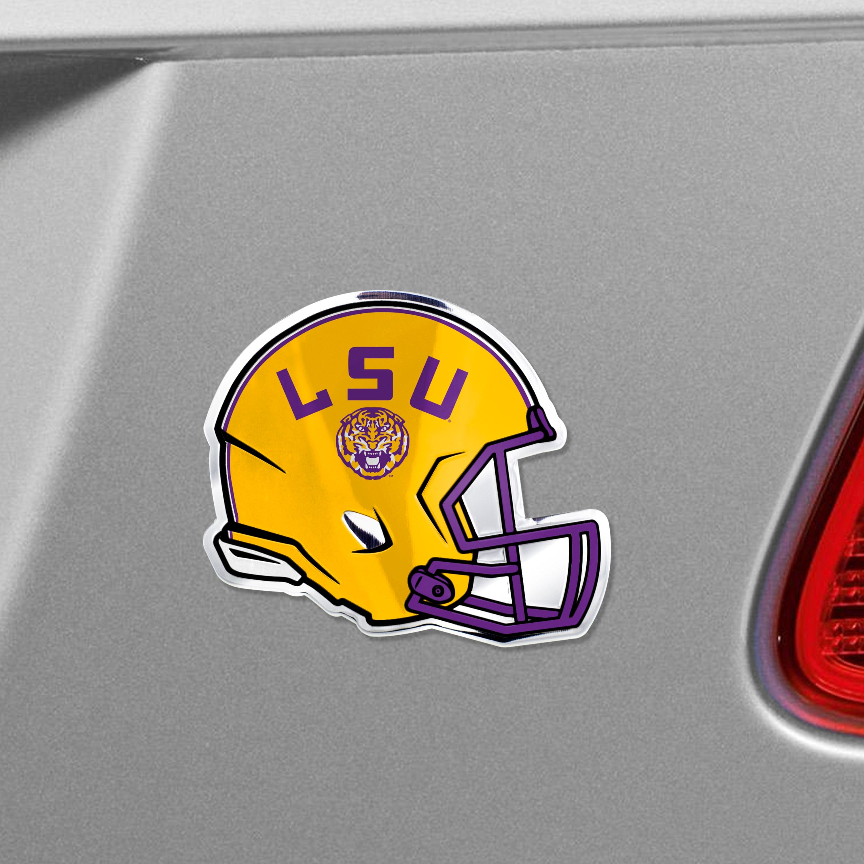 LSU Tigers Heavy Duty Aluminium Helmet Emblem