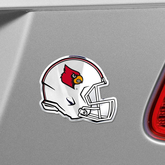Louisville Cardinals Heavy Duty Aluminium Helmet Emblem - Louisville