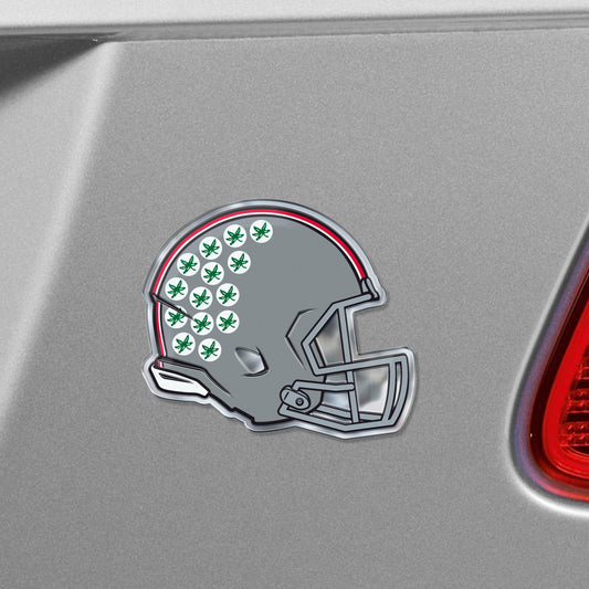 Ohio State Buckeyes Heavy Duty Aluminium Helmet Emblem - Ohio State