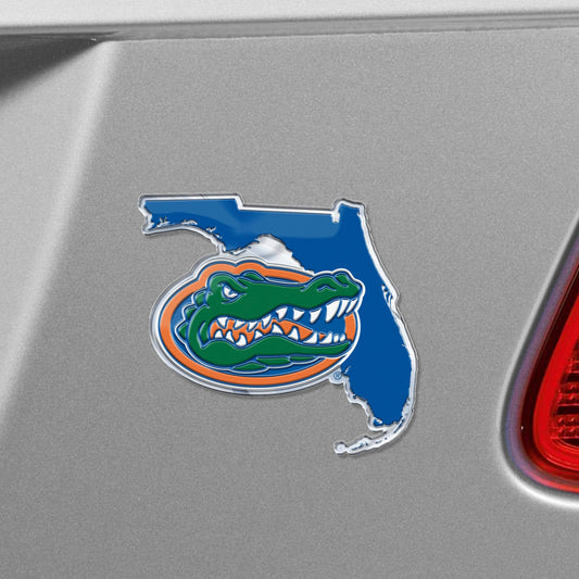 Florida Gators Team State Aluminum Embossed Emblem - Florida
