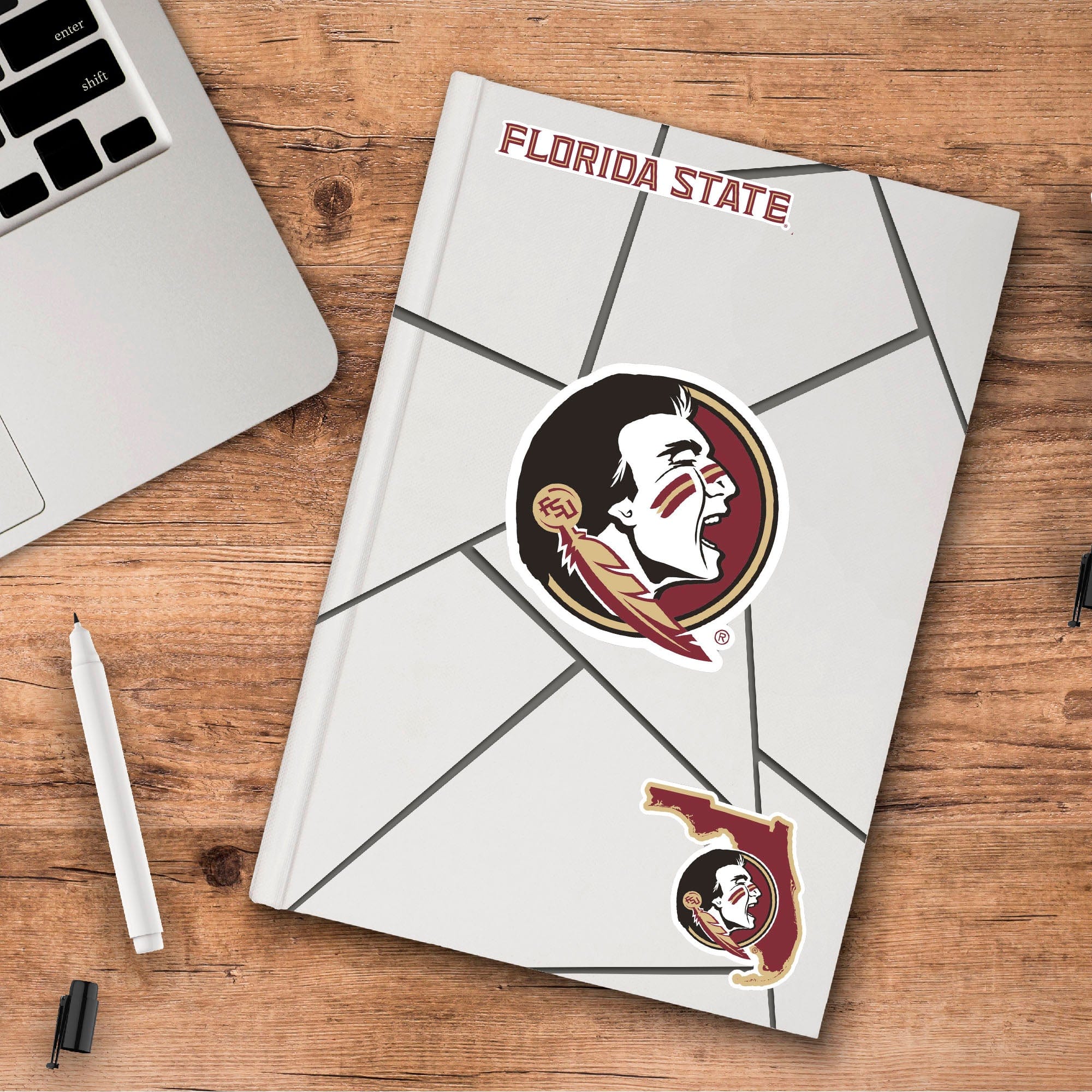 Florida State Seminoles 3 Piece Decal Sticker Set - Florida State