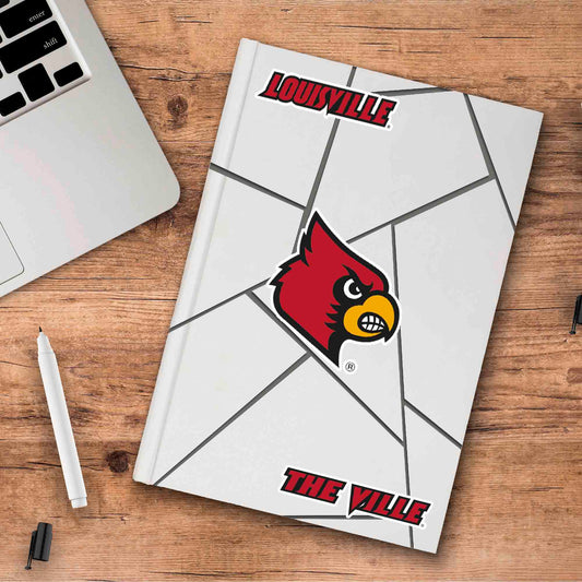 Louisville Cardinals 3 Piece Decal Sticker Set - Louisville