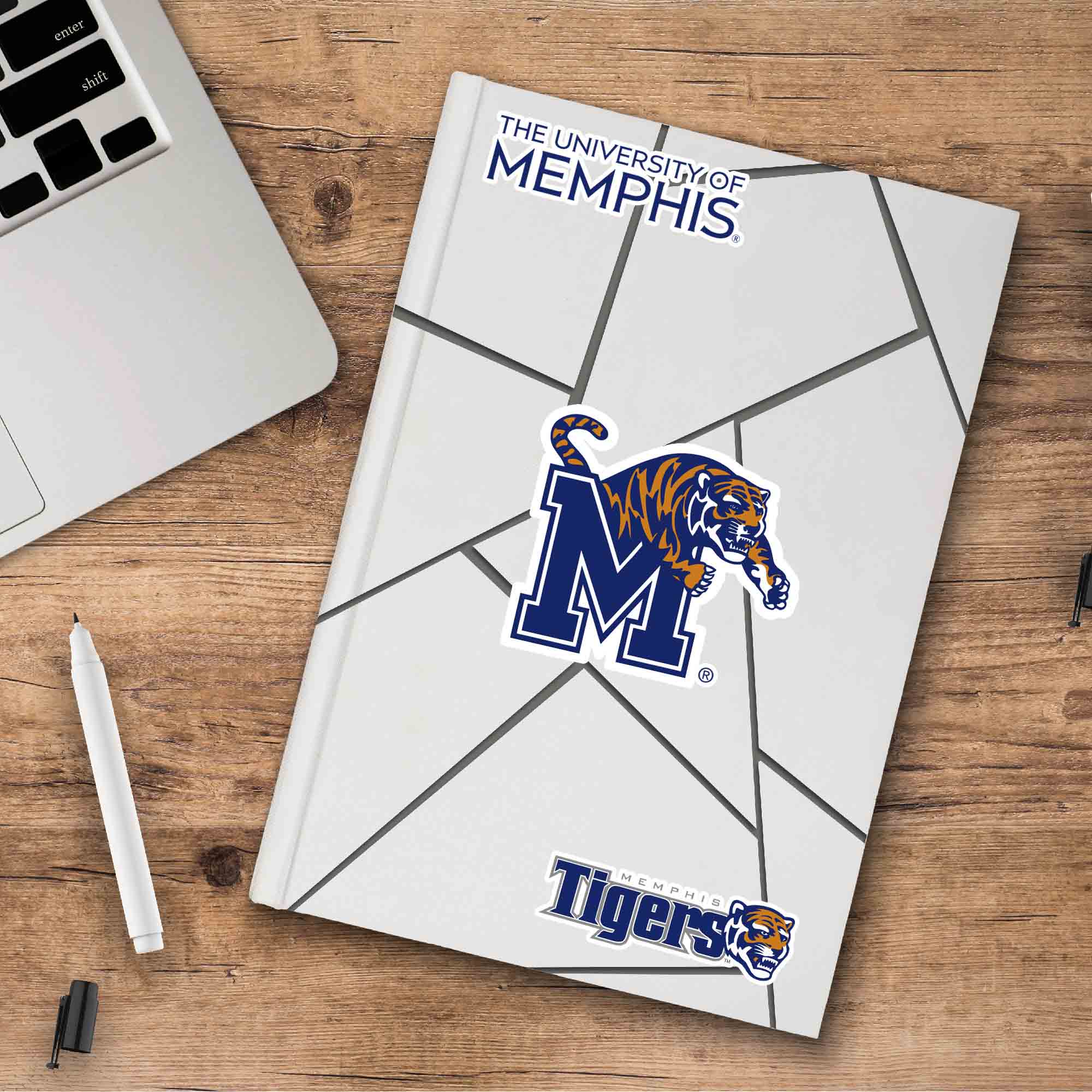 Memphis Tigers 3 Piece Decal Sticker Set - Memphis