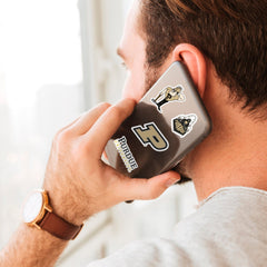 Purdue Boilermakers 12 Count Mini Decal Sticker Pack - Purdue
