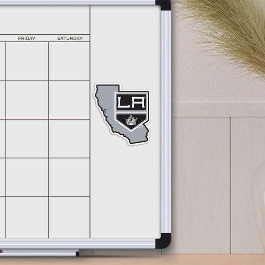 Los Angeles Kings Team State Shape Decal Sticker - Los Angeles Kings
