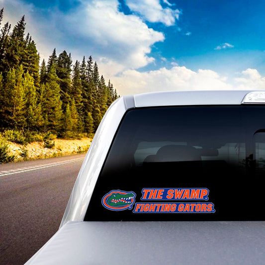 Florida Gators 2 Piece Team Slogan Decal Sticker Set - Florida
