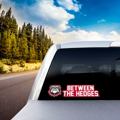 Georgia Bulldogs 2 Piece Team Slogan Decal Sticker Set - Georgia