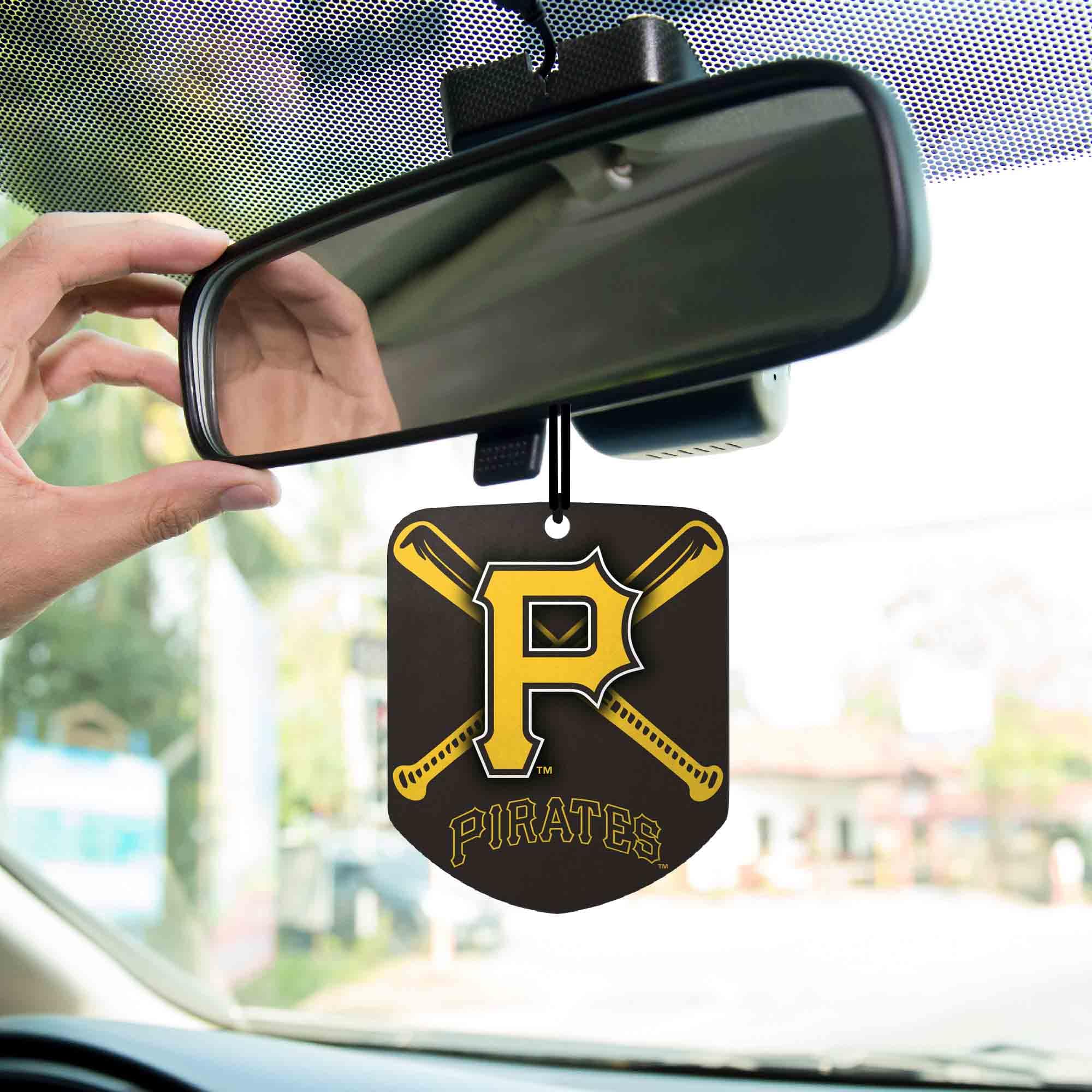 Pittsburgh Pirates 2 Pack Air Freshener - Pittsburgh Pirates